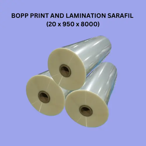 BOPP PRINT AND LAMINATION SARAFIL (20 x 950 x 8000) - Tokoplas Ecommerce Indonesia