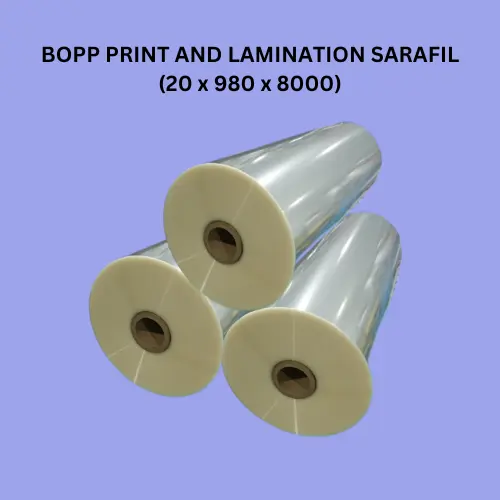 BOPP PRINT AND LAMINATION SARAFIL (20 x 980 x 8000) - Tokoplas Ecommerce Indonesia