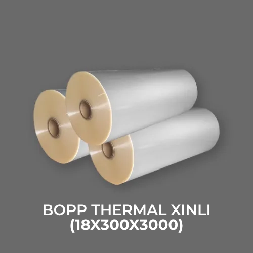 BOPP THERMAL XINLI (18X300X3000) - Tokoplas Ecommerce Indonesia