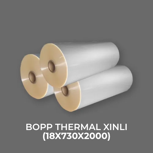 BOPP THERMAL XINLI (18X730X2000) - Tokoplas Ecommerce Indonesia